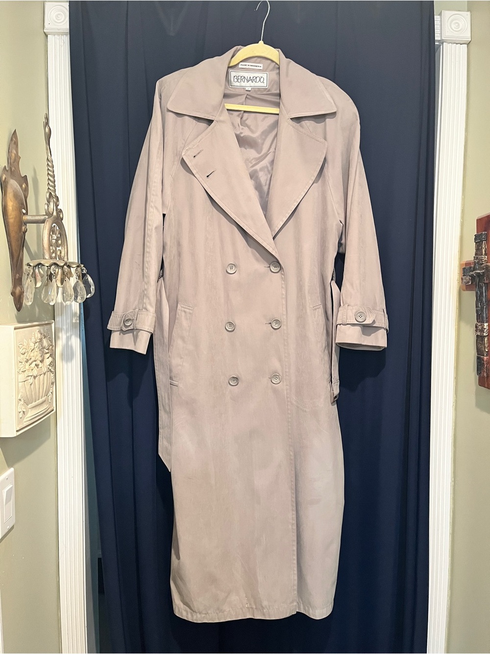 Bernardo Neutral Taupe Lightweight Coat